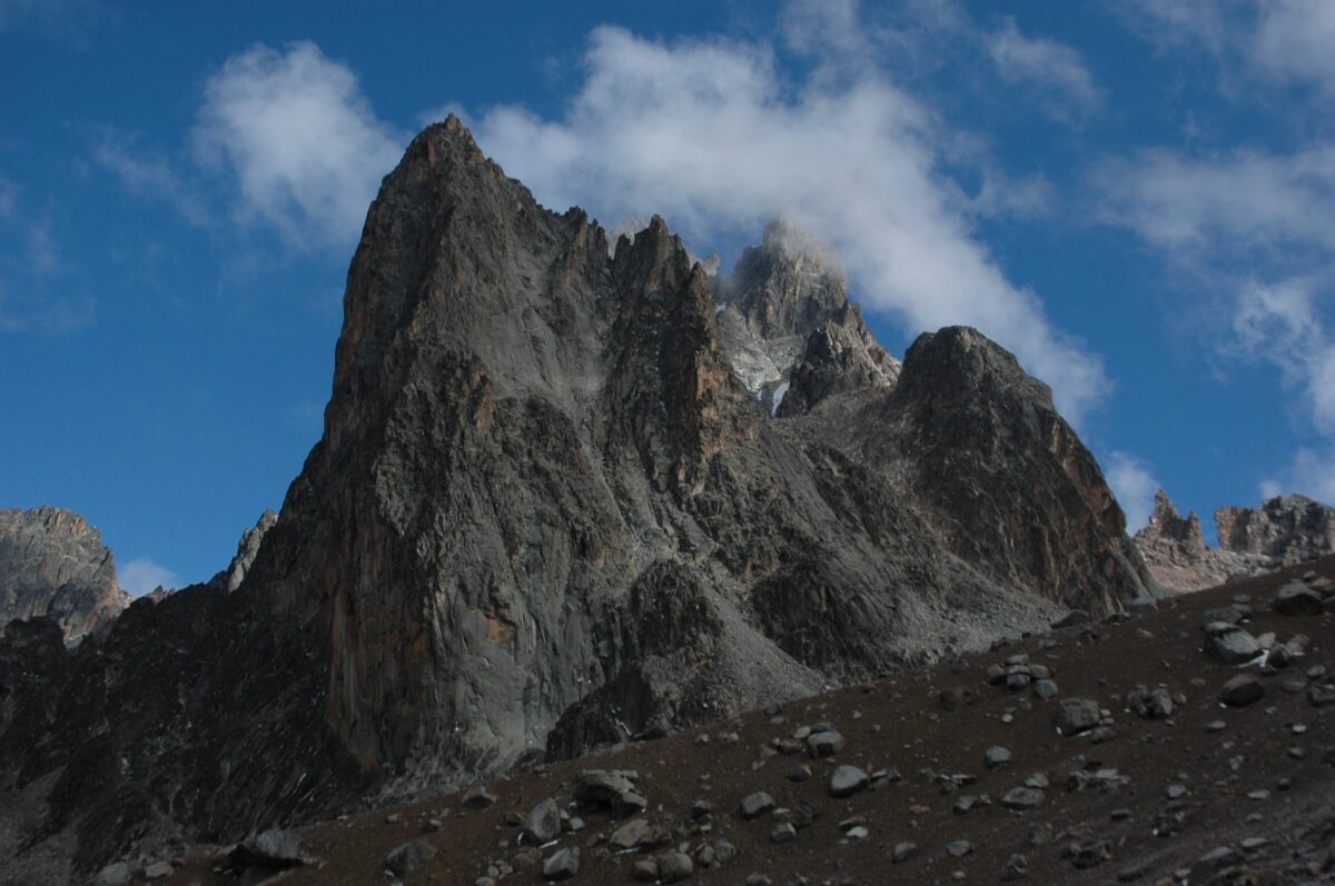 Batian Peak - Mount Kenya Africa second highest point