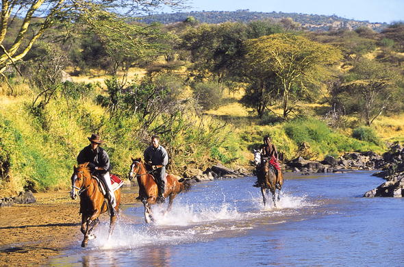 Ewaso Nyiro River Also called Brown river vital water source