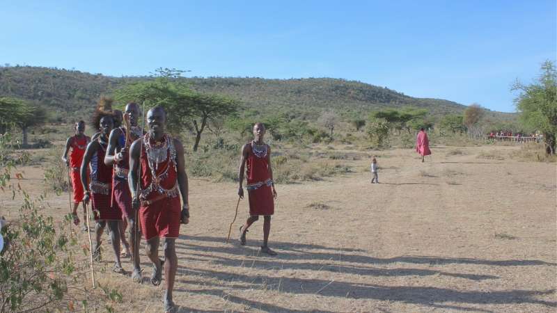 The Community of Masaai People